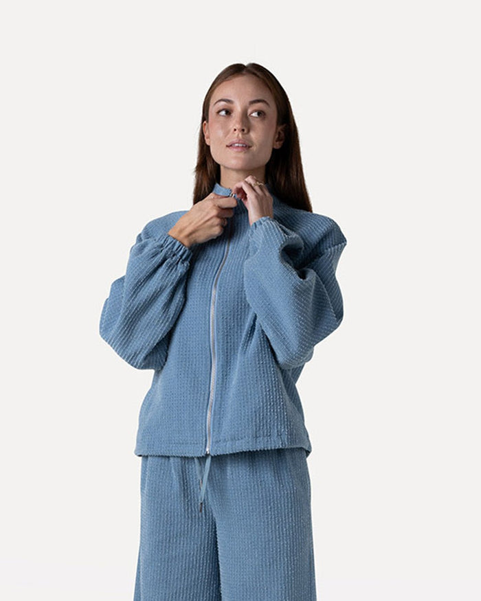 Another Label Sare Denim Jacket Light Blue