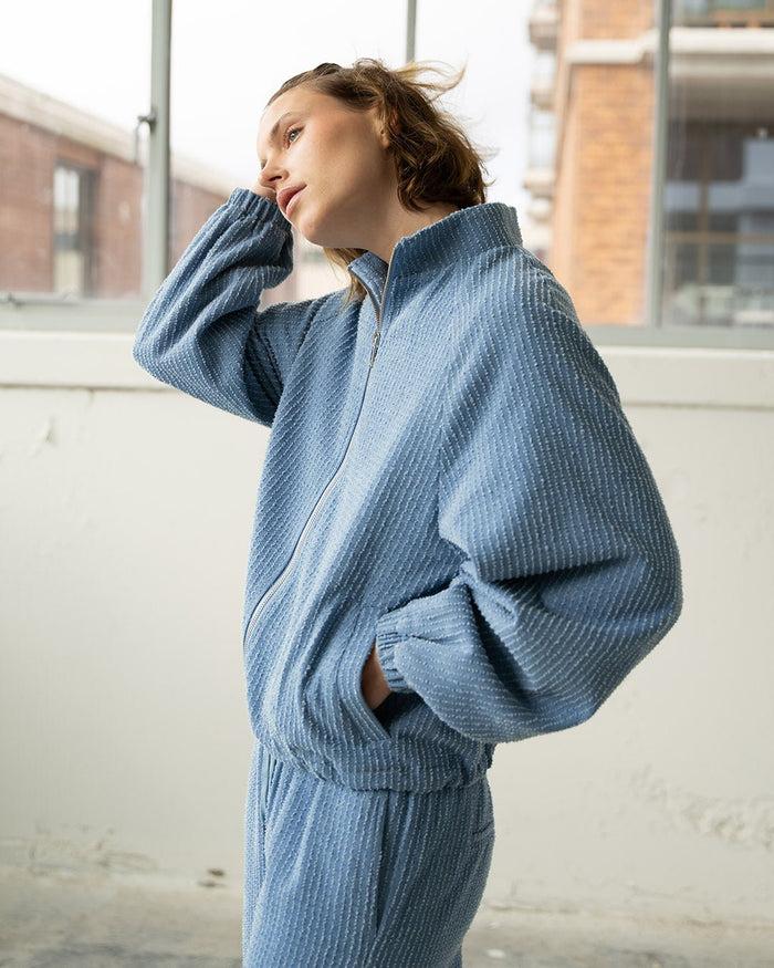 another label Sare denim jacket Light blue