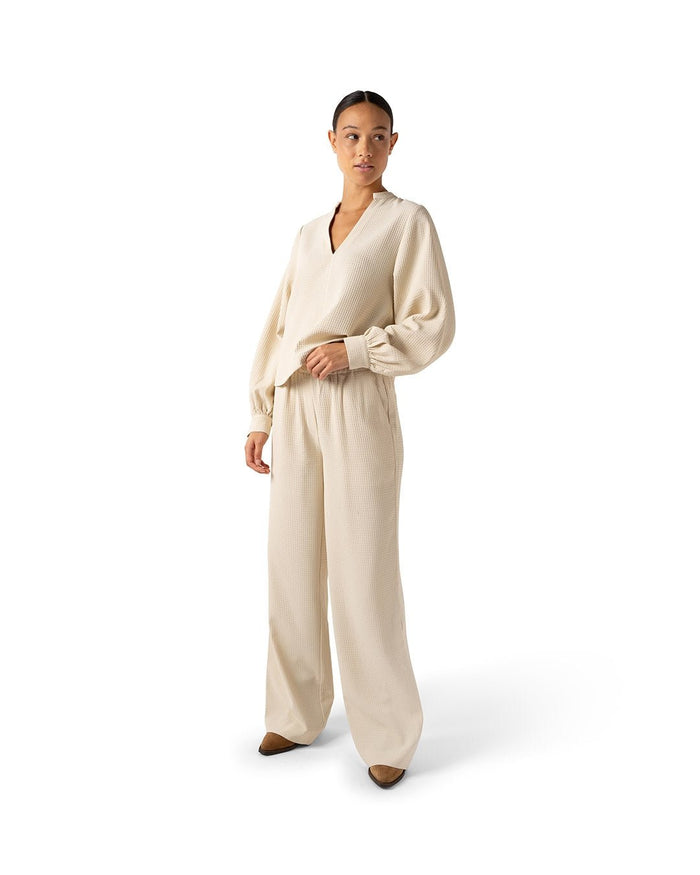 another label Solveig pants Parchment