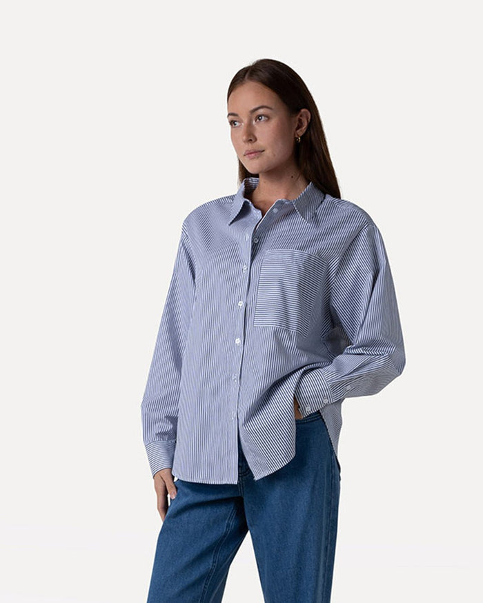 another label Stella shirt White night sky stripe