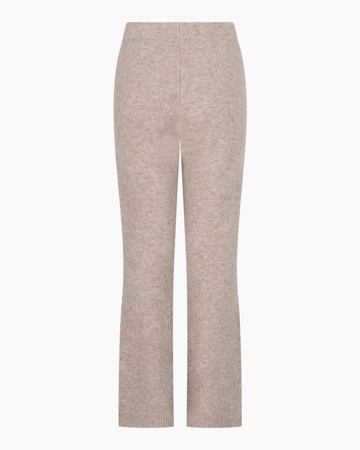 Another Label Suze Knitted Pants Sandalwood Melee