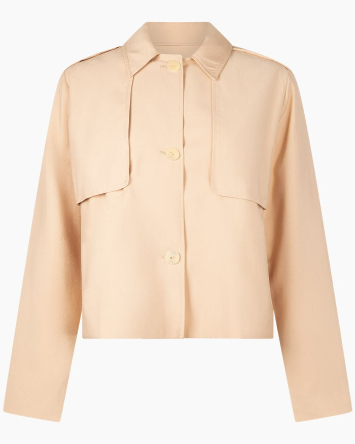 Another Label Tessa Blazer Sandalwood