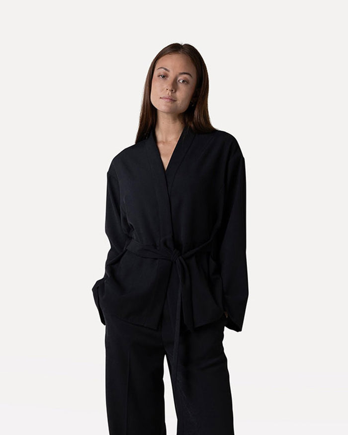 Another Label Tilde Blazer Black