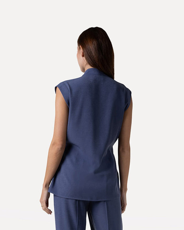 Another Label Tirra Blazer Nightshadow Blue