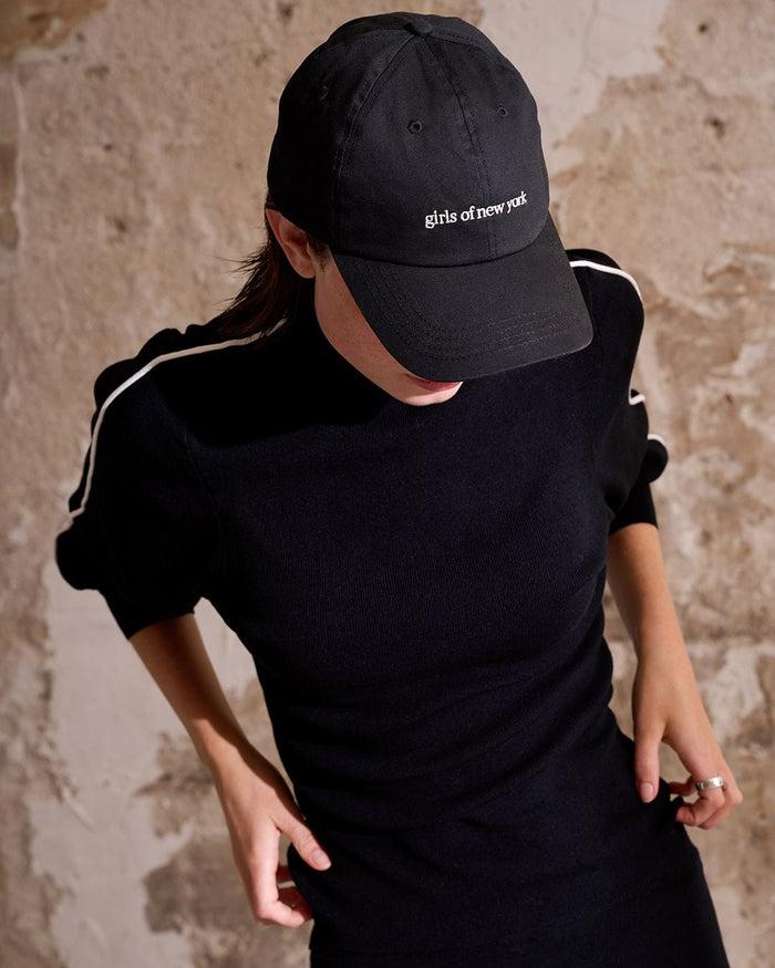 another label Zoey girls cap Black