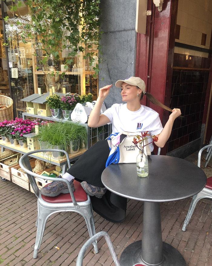 Another Label Zoey NYC Cap Sandshell