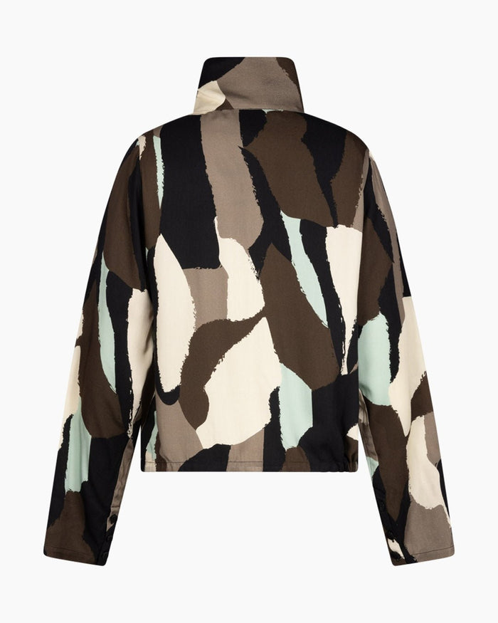 Another Label June Charcoal Shirt Frosty Green Charcoal