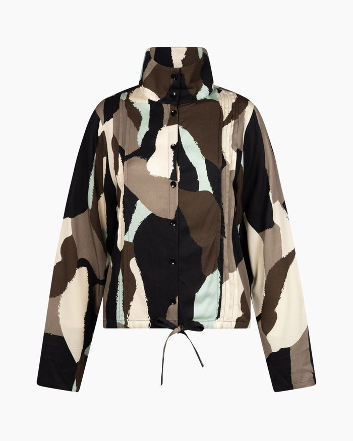 another label June charcoal shirt Frosty Green charcoal