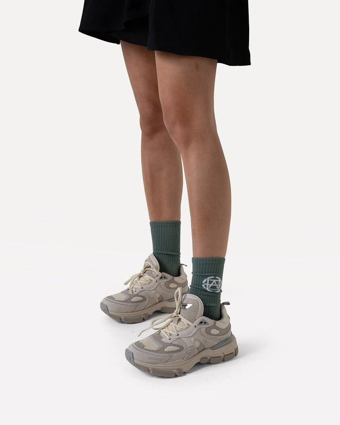 another label Sarita 2-pack socks Offwhite seaspray