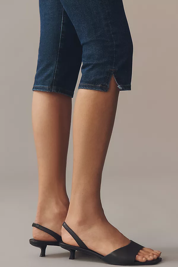 Anthropologie AG Maisie High-Rise Capri Jeans HYACINTH