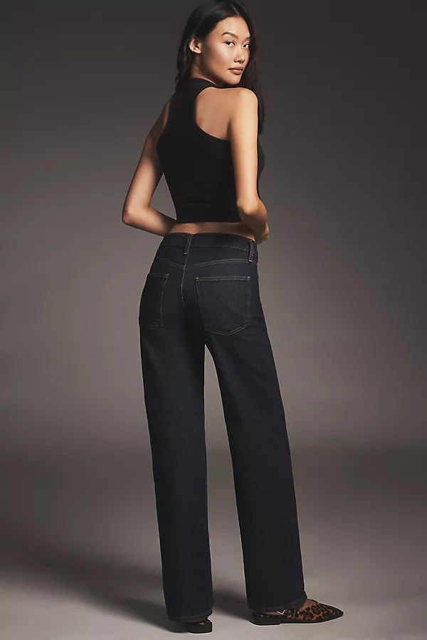 Anthropologie AGOLDE Harper Mid-Rise Straight-Leg Jeans Reissue
