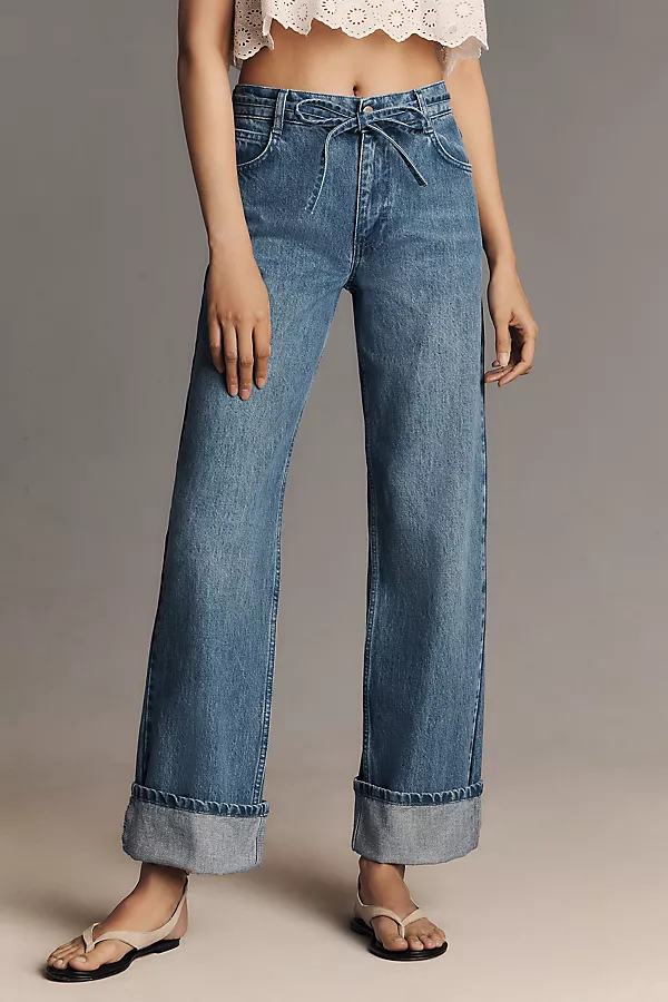 Anthropologie Damson Madder Sylvie Tie Jeans Bayou