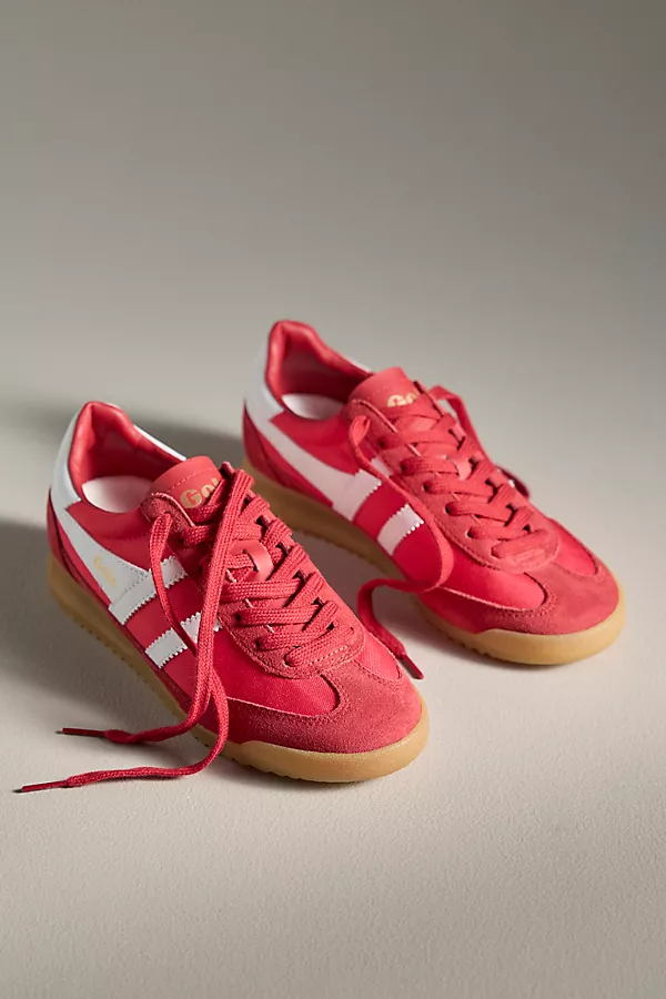 Anthropologie Gola Tornado Sneakers Red/White