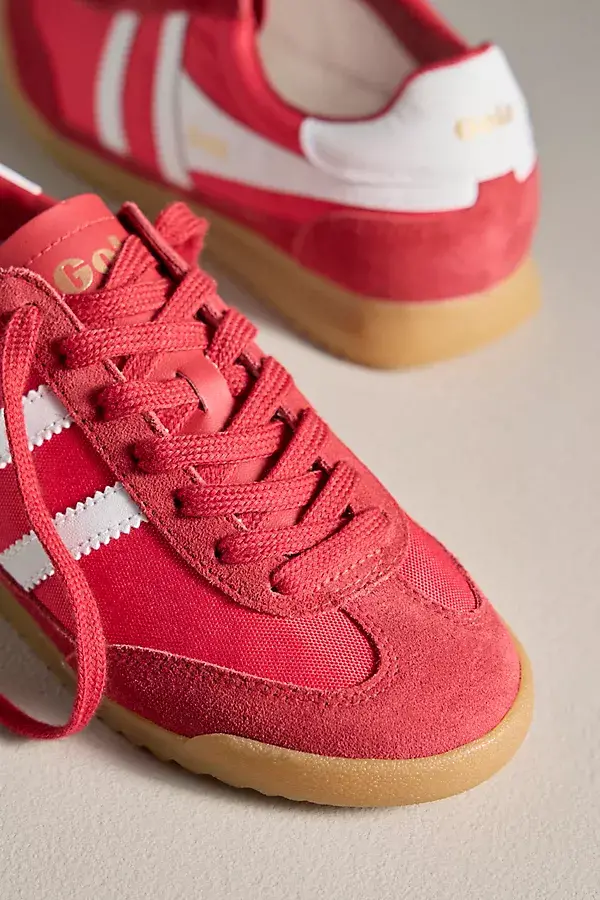 Anthropologie Gola Tornado Sneakers Red/White