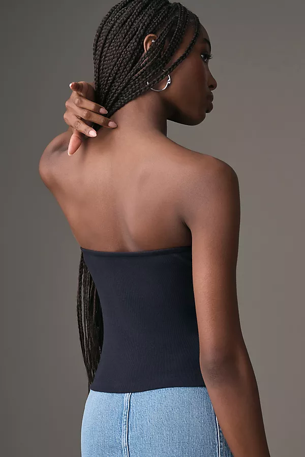 Anthropologie Maeve Tube Top Black