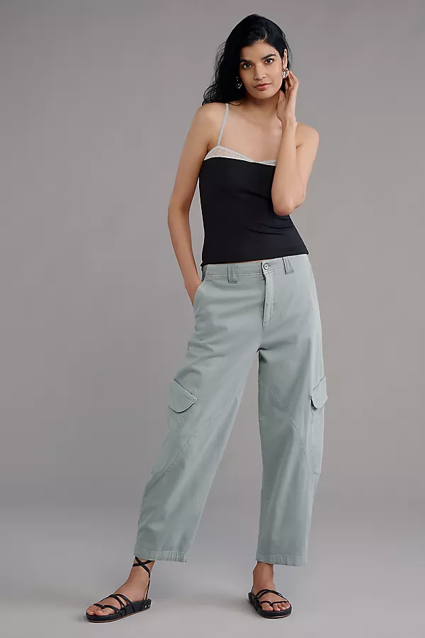 Anthropologie Maeve Twofer Peekaboo Tank Top Black