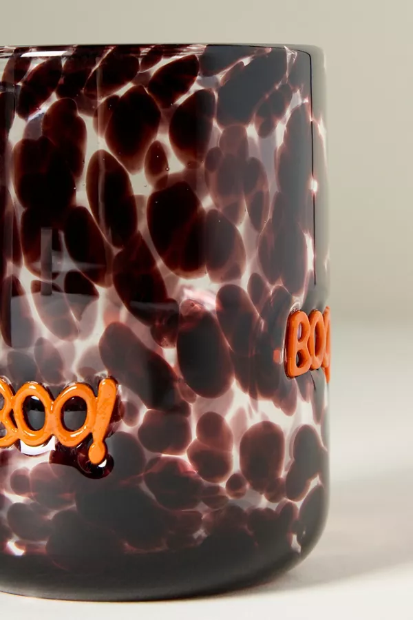 Anthropologie Mystic Confetti Icon Juice Glass Boo