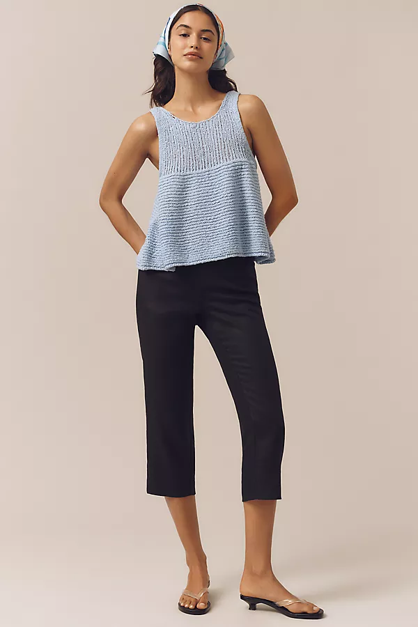 Anthropologie Pilcro Swing Sweater Tank Blue