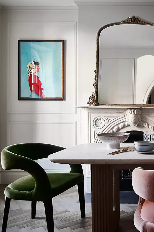 Anthropologie The Gleaming Primrose Mirror Gold