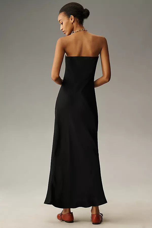 Anthropologie The Tilda Slip Dress Black