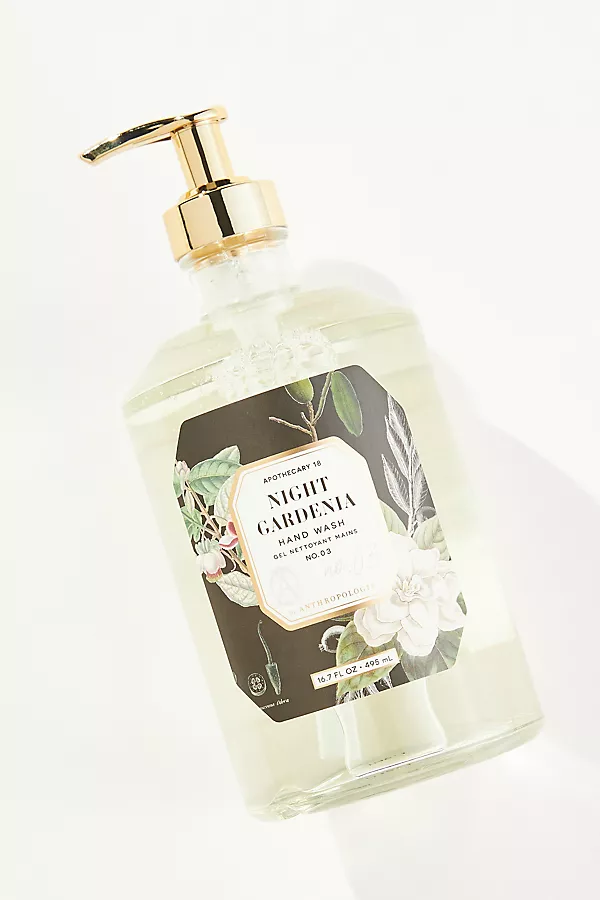 anthropologie Apothecary 18 Liquid Soap Night Gardenia