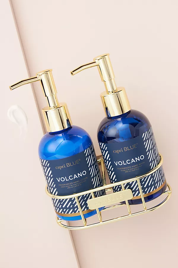 anthropologie Capri Blue Volcano Hand Soap & Lotion Gift Set VOLCANO anthropologie Capri Blue Volcano Hand Soap & Lotion Gift Set VOLCANO