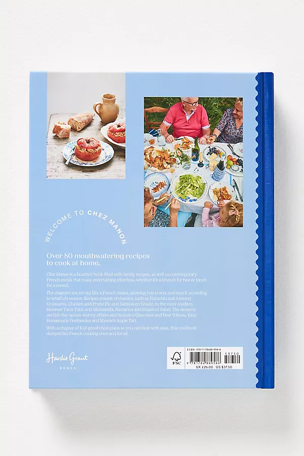 Anthropologie Chez Manon: Simple Recipes From A French Home Kitchen BLUE
