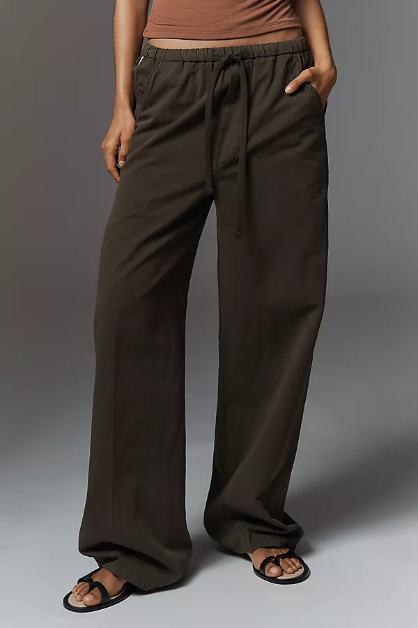 Anthropologie Citizens Of Humanity Aurora Pull-On Pants Dark Olive