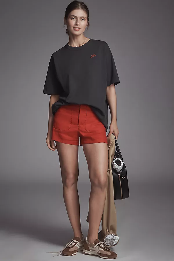 anthropologie Damson Madder Best In Show Tee Charcoal anthropologie Damson Madder Best In Show Tee Charcoal