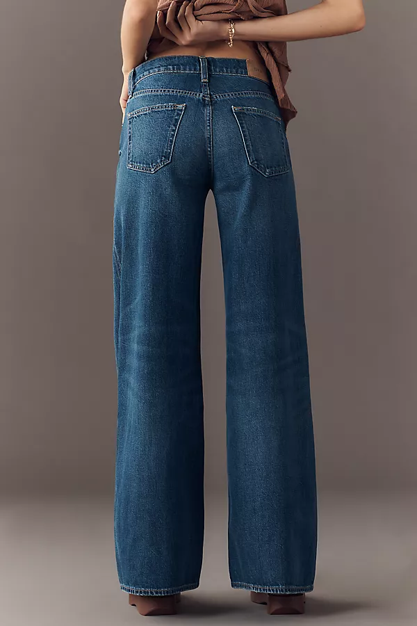 Anthropologie Edwin Marli High-Rise Super-Wide-Leg Jeans RIALTO