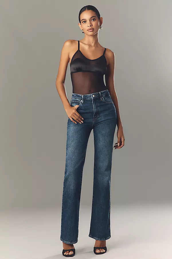 anthropologie FRAME The Arrow High-Rise Flare Jeans Rival