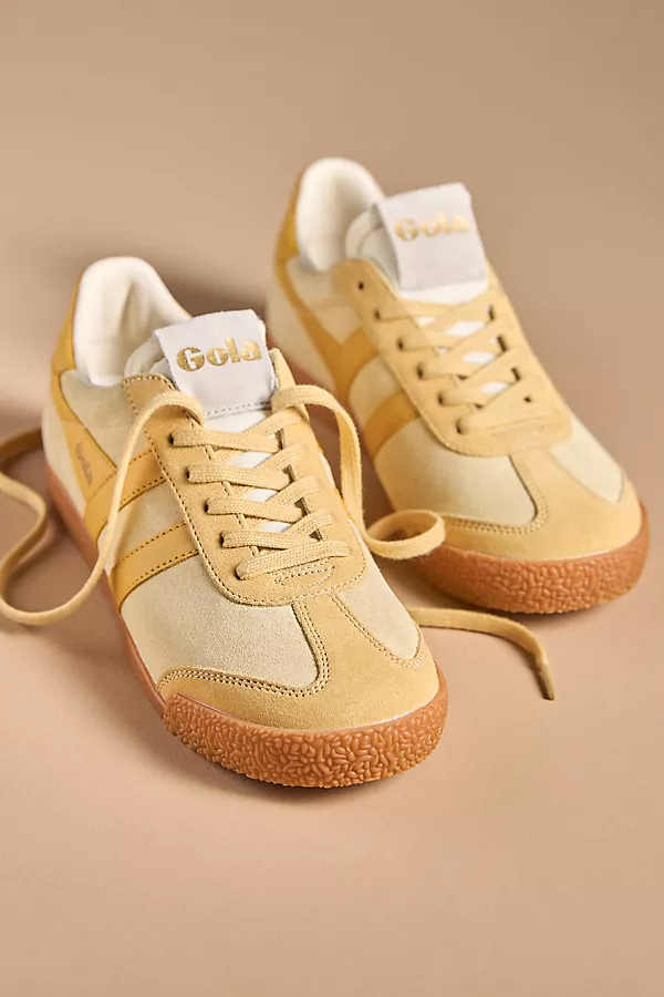 Anthropologie Gola Elan Sneakers Transparent Yellow/Calend