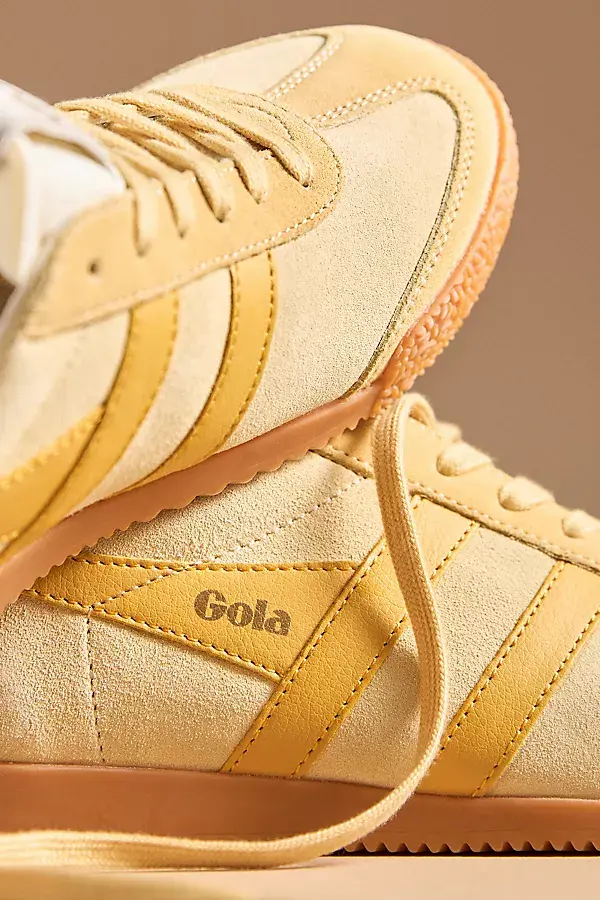 Anthropologie Gola Elan Sneakers Transparent Yellow/Calend