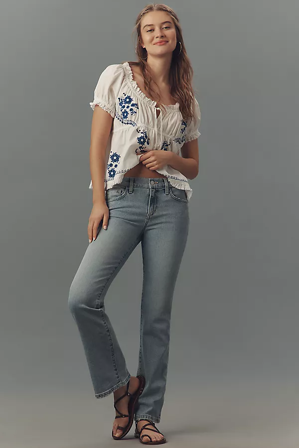 anthropologie Joe's Jeans The Provocateur Petite Jeans Denim Light
