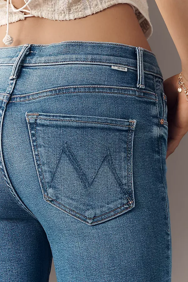 Anthropologie MOTHER The Weekender Mid-Rise Flare Jeans Fan Favorite