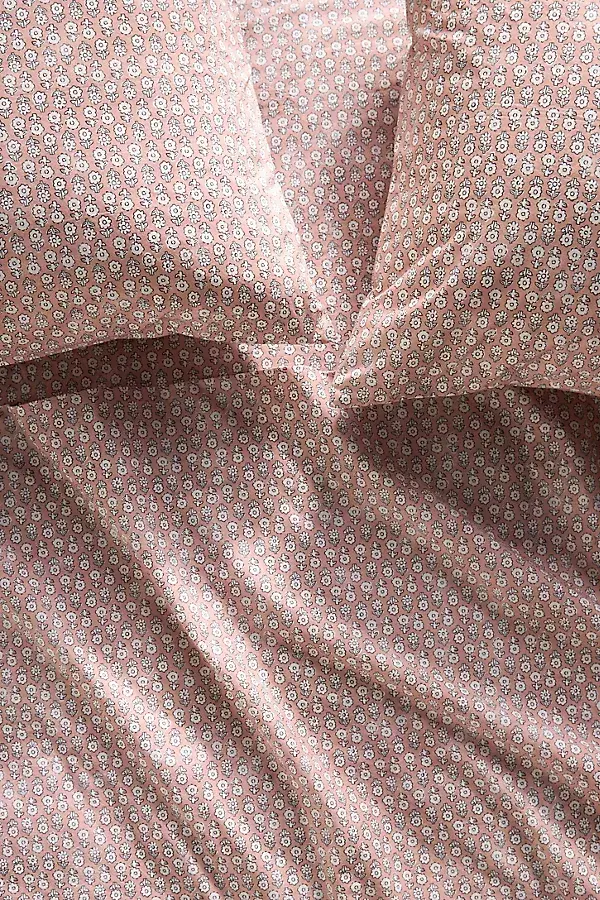 anthropologie Organic Cotton Percale Printed Sheet Set Liza anthropologie Organic Cotton Percale Printed Sheet Set Liza