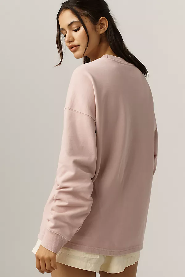 Anthropologie Scotch & Soda Cotton Pullover Sweater Burnished Lilac