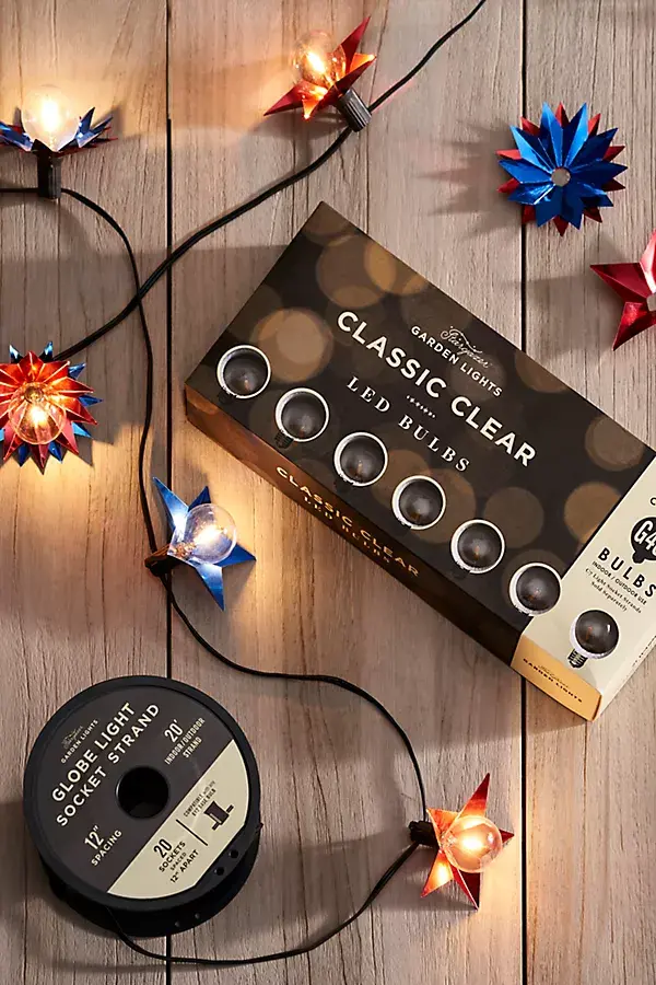 Anthropologie Stargazer Firework Reflectors Set Of 24 Multi