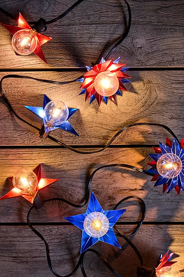 anthropologie Stargazer Firework Reflectors Set of 24 Multi