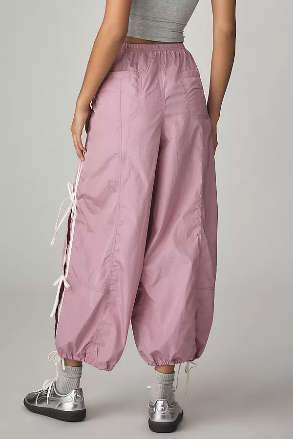 Anthropologie The Bowline Parachute Pants By Daily Practice Lilac