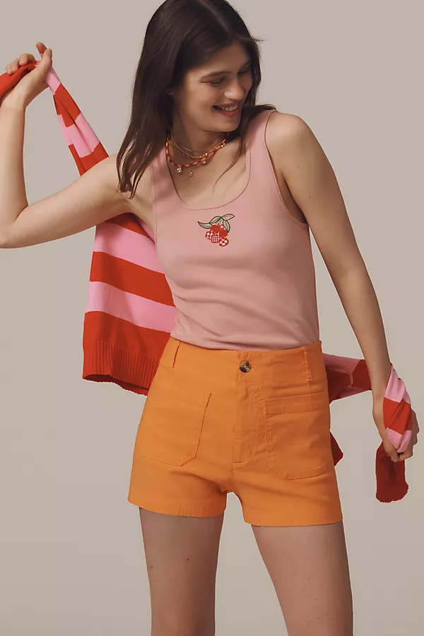 Anthropologie The Colette Magic Fabric Shorts By Maeve Tigerlily