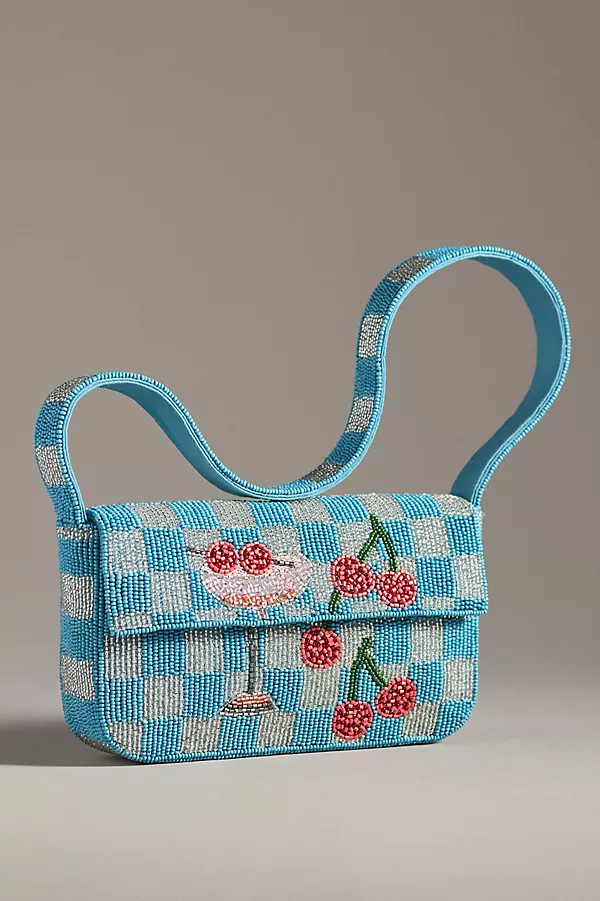 anthropologie The Fiona Beaded Bag: Food & Drink Edition Cosmo