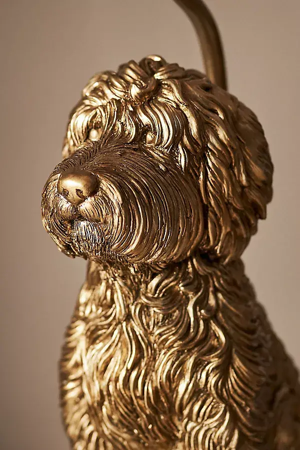 Anthropologie The Icon Table Lamp: Dog Edition Doodle