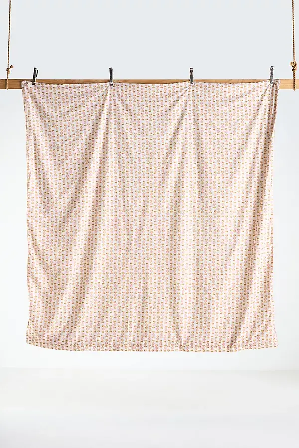 Anthropologie The Printed Cotton-Slub Duvet Collection Tales