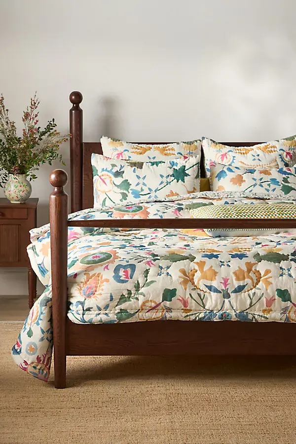 anthropologie The Printed Cotton Voile Quilt Collection Sawyer anthropologie The Printed Cotton Voile Quilt Collection Sawyer