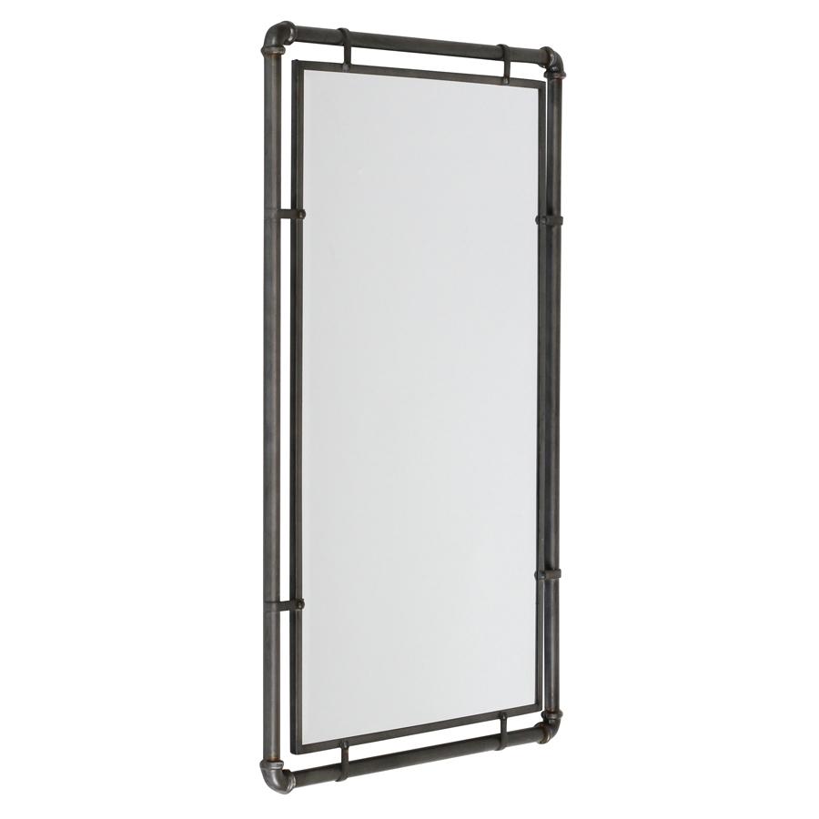 Aspire Home Accents 4882 - Morse Industrial Metal Wall Mirror