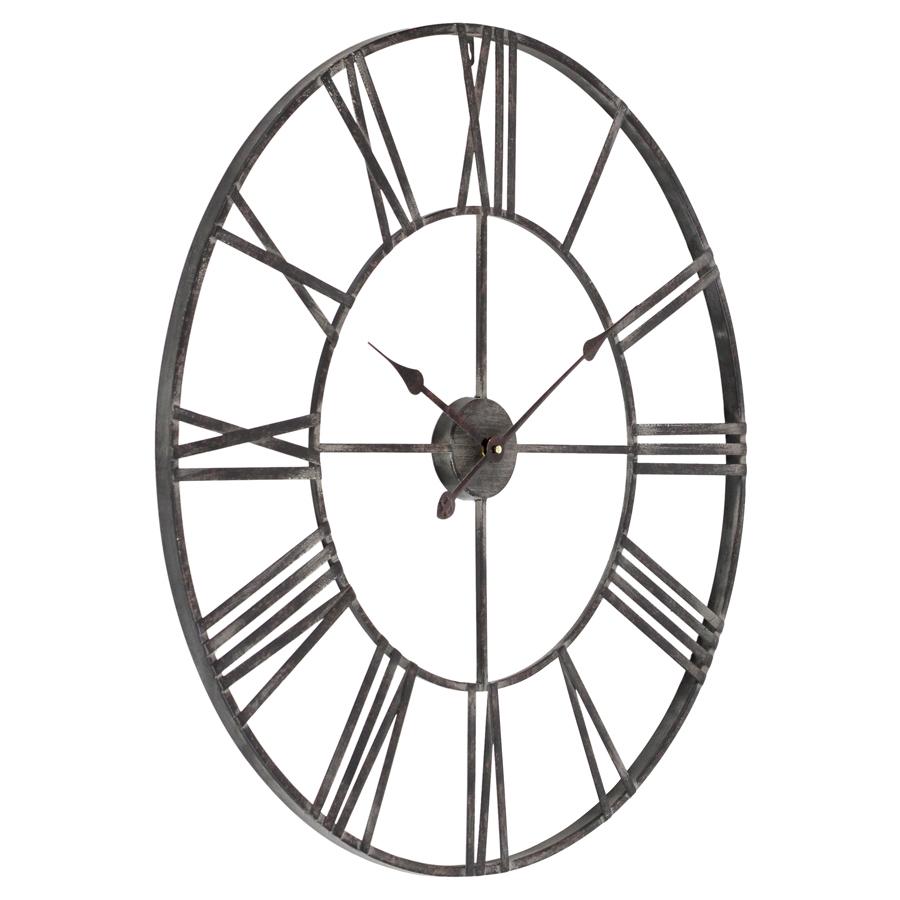 Aspire Home Accents 5155 - Solange Round Metal Wall Clock