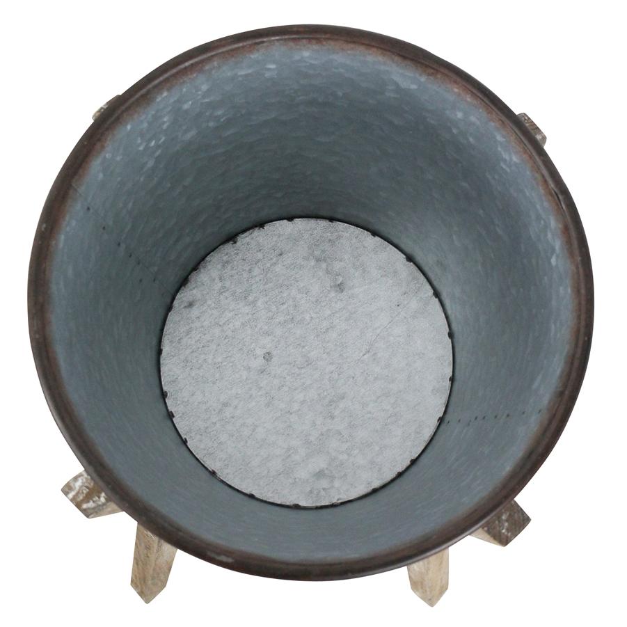 Aspire Home Accents 5582 - Hayes Modern Rustic Planters (Set Of 3)