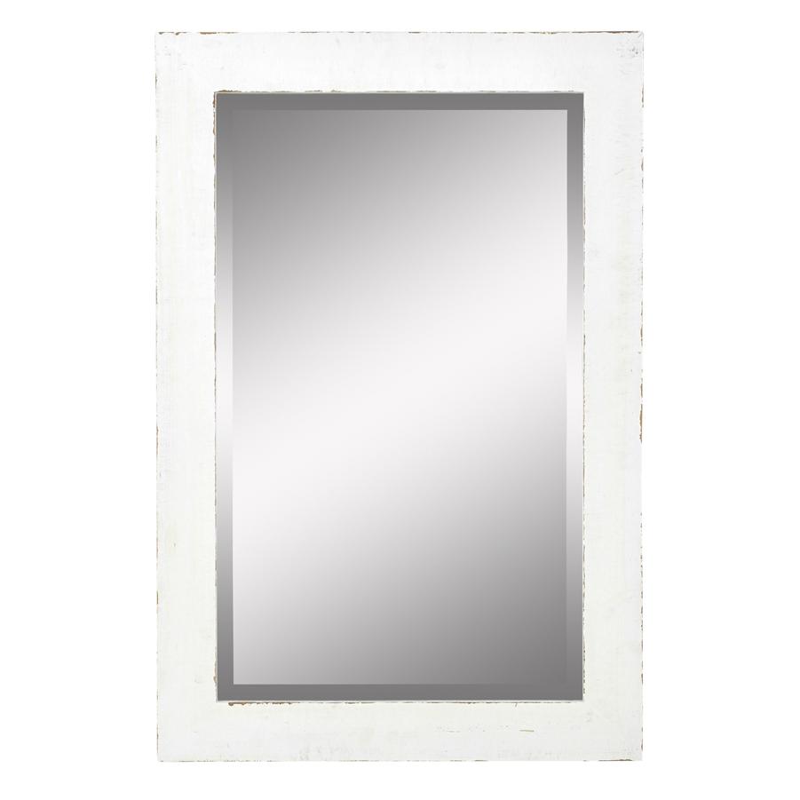 Aspire Home Accents 6060 - Morris Wall Mirror - White 36 X 24