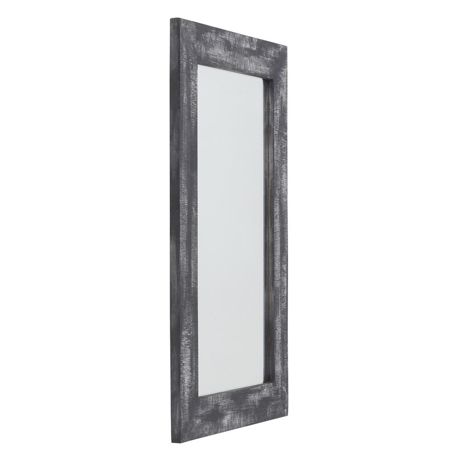 Aspire Home Accents 6084 - Morris Wall Mirror - Gray 30 X 20